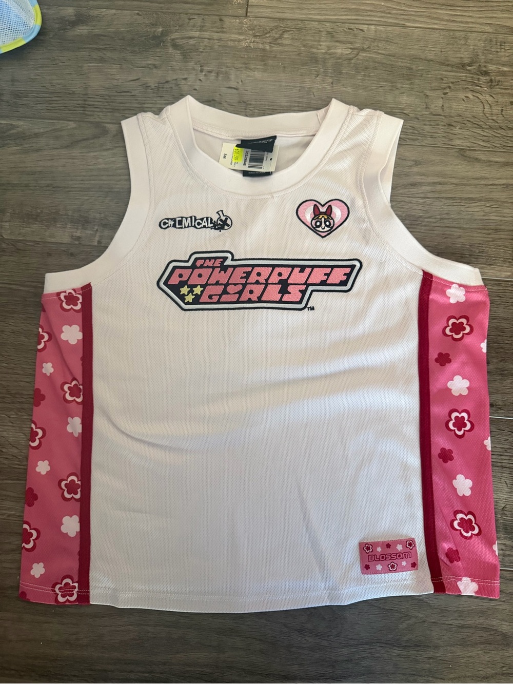 BoxLunch powerpuff girl blossom tank jersey small